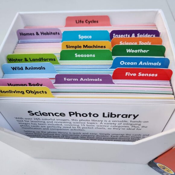 Lakeshore SCIENCE PHOTO LIBRARY Flashcard Set AA636 for Pocket Charts Classroom - Picture 2 of 16